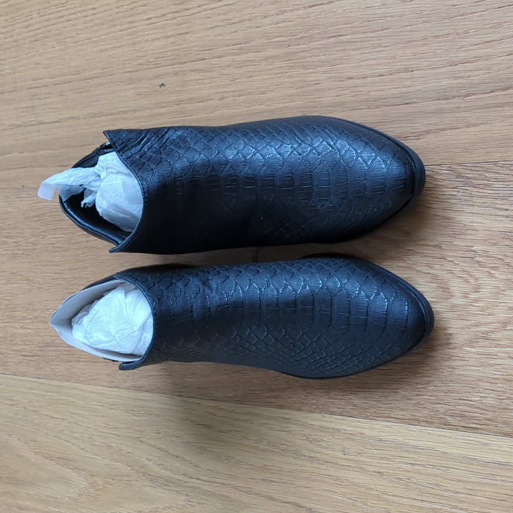 ASOS Crocodile Booties - Petite/Small Size